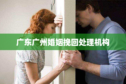 广东广州婚姻挽回处理机构